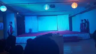 A mix of different forms of dance forms performed  by a group of enthusiasts
