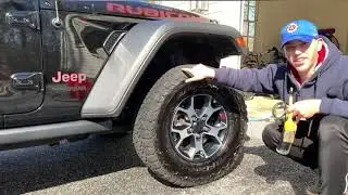 How to Easily Apply Tire Shine to Off-Road Tires/All Terrain Tires