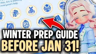 HEARTOPIA Winter Prep Phase 1 & 2 Walkthrough Before January 31st! 🩵