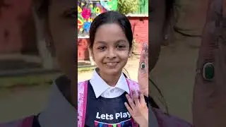 Mini Vlog 191 - Holi Party in Dhwani's school 🌈 🎈| Cute Sisters VLOGS #minivlog #shorts #comedy