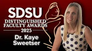 Distinguished Faculty Awards 2025 - Dr. Kaye Sweetser