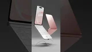 Что, если бы APPLE выпустила раскладной телефон? #minimaltech #design #tech #apple #iphone #Pastini