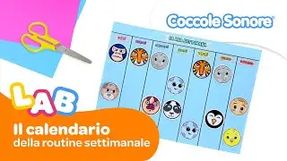 Il calendario della routine per bambini - Coccole Sonore Lab