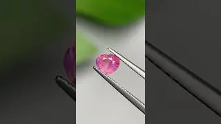 0.68ct Natural Pink Milky Sapphire Vietnam, No treatment