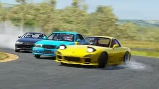 Drifting with Team Misu Shifuto! MS Public Drift Server! - Assetto Corsa