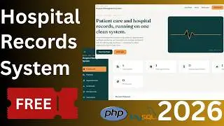 Hospital Management System using PHP & MySQL | MVC Architecture | Free Source Code (2026)