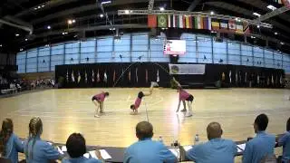 WJR Championship 2015 #2303   DDSF   Bouncing Bulldogs   Adam, Ilana, Isabel
