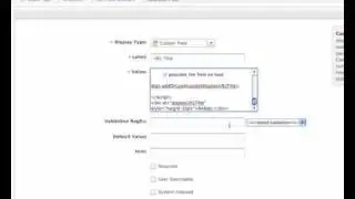 New Features in dotCMS 1.9--Custom Fields and URL Mapping