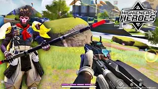 High Energy Heroes Gameplay (Apex legend Mobile) #4
