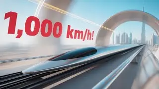 Дубайский гиперлуп: разгон до 1000 км/ч всего за 12 минут!