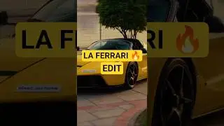 🔥 Beast Mode Activated! Watch this LaFerrari roar and speed like no other! 🏎️💨 #LuxuryBeast #viral