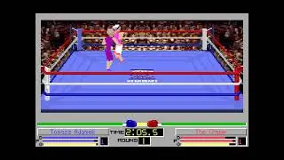 4D Sports Boxing (PC/DOS) 1991 Champ defeated by TKO in the first round