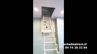 Echelle escamotable &eacute;lectrique - Echelle Direct