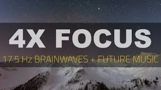 2H Future music + 17.5Hz BRAINWAVES | Concentration & Ideation [140BPM]
