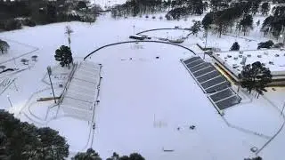 Winter Drone Flight