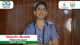 Mubashir mustafa website developer student of Digiarno Institute (NAVTTC)