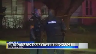 1 of 2 murder suspects pleads guilty to lesser charge