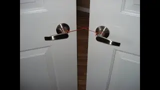 DIY Baby-Proof Child-Proof French Doors Double Doors