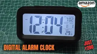 Kadio Digital Clock Unboxing & Review | Best Budget Alarm Clock Under ₹300? #shorts #amazon