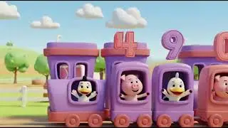 Train and the Mini Train | Fun Kids Train Adventure Song