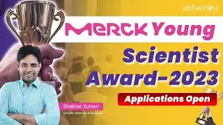 Merck Young Scientist Award 2023 - Rs. 2.5 Lakhs Cash Prize + Rs 1 Lakh Travel Award