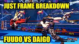 Fuudo R.Mika vs Daigo Guile #JustFrameBreakdown
