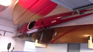 TC-HOMENY丨Wall Mounted Kayak Rack Installation With Dave