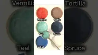 Mix & Learn: Discover Colors Through Blending! #ColorMixing #LearnColors #ColorTheory #asmr #shorts