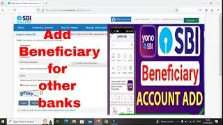 How to add beneficiary to sbi netbanking  for other banks  |SBI Yono beneficiary add kaise kare