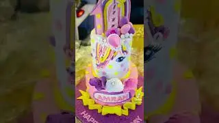 Unicorn cake by Jnel cakes