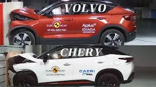CHERY OMODA 5 vs VOLVO Crash Test