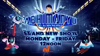 Alien Dance With Abhimanyu | Abhimanyu ki Alien Family | Mon-Fri at 12 PM | Nick