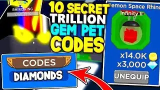 ALL 10 MAXIMUM GEM PET CODES IN BLADE THROWING SIMULATOR! *2T GEMS FREE!* Roblox