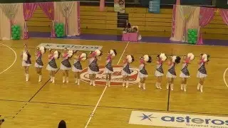 Hajd&uacute;dorogi J&aacute;zmin-Gy&ouml;ngyvir&aacute;g, pom-pon - Debreceni Mazsorett Fesztiv&aacute;l 2016.03.20