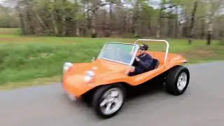 MANX Orange dune Buggy