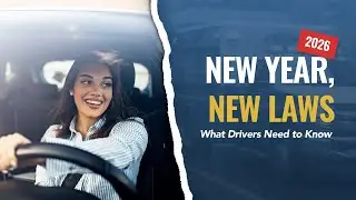 🚗 New California Laws That Impact Drivers in 2026 | What You NEED to Know