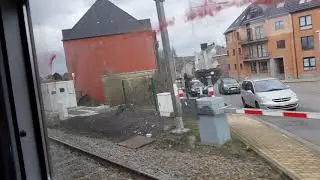 Train ride  : La Louviére Centre - Braine Le compte | Sncb / Nmbs