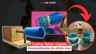 Como fazer Copos personalizados com resina ep&oacute;xi  - Redelease Podcast #EP156