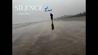 SILENCE 🌊 | Beach Walk | Calm & Peaceful Vibes #silence#beachwalk#calmvibes#peacefulmind#cinematic 