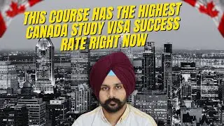 This Course Has the Highest Canada Study Visa Success Rate Right Now! 🇨🇦🔥| Jaspreet Deol