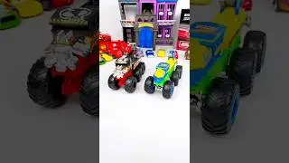 Hot Wheels Big Rigs Bone Shaker & Loco Punk | Monster Trucks ⚡️