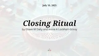 REA2025 Closing ritual