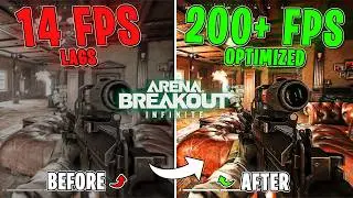 Arena Breakout: Infinite - Best PC Settings for MAX FPS on Any PC📈