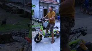 Sekuter Variasi mesin sepesi ring 10 #goped #skuter #otoped