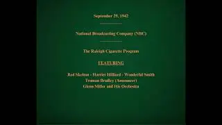 September 29, 1942 - NBC - The Raleigh Cigarette Program