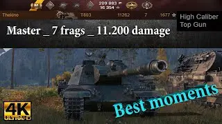 T803 Mastery | 7 Frags, 11.2k DMG, Ammo Rack, 1677 EXP, 2570 Block | Ultra HD 4K World of Best Momen