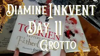 Diamine Inkvent Day 11 : Grotto Fountain Pen Ink