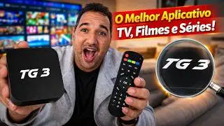 TV BOX HTV TIGRE TG3 – O Melhor Aplicativo TV, Filmes e Séries! Unboxing e Review Completo