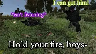 Arma 3 but we're the worst recon team ever...