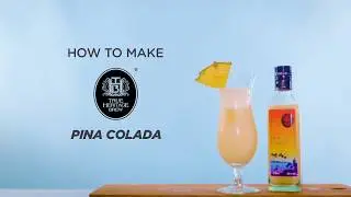 Making a Pina Colada Cocktail_with True Heritage Brew Cocktail Mix